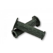 Paire de poignees moto vertes DAYTONA D-AMI 22 mm. Blackpines.fr 