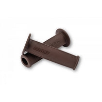 Paire de poignees marron DAYTONA D-DELTA 22 mm. Blackpines.fr