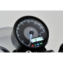 Compte-tours moto aiguille et compteur vitesse numerique DAYTONA. Blackpines.fr