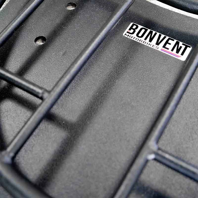 Porte-bagages Bonvent pour Interceptor et Continental GT. Blackpines.fr
