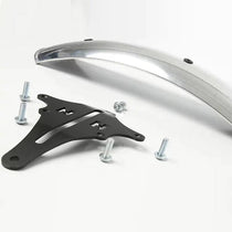 Kit scrambler garde boue avant Hedgehog Royal Enfield Interceptor ligne haute. Blackpines.fr