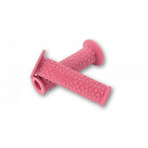 Paire de poignees moto roses DAYTONA SAKURA 22 mm. Blackpines.fr