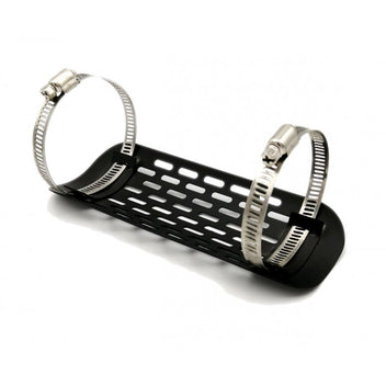 Pare chaleur noir pour echappement moto blackpines.fr 