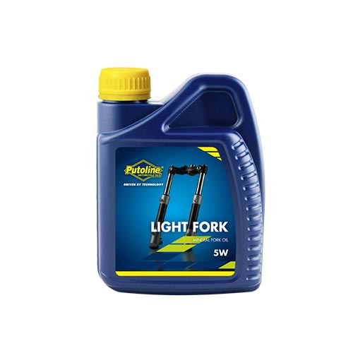 Huile de fourche minerale sae 5 light fork de Putoline. Blackpines.fr