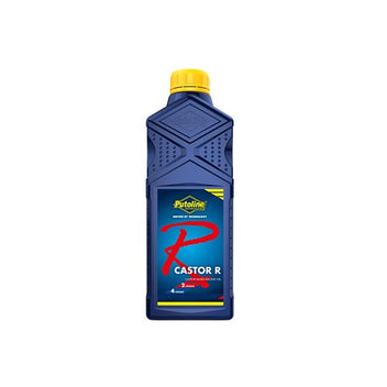 Huile de ricin Putoline Castor R pour moteurs 2 temps et 4 temps. Blackpines.fr 