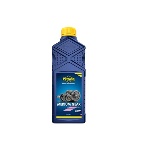 Huile de transmission Medium Gear 80W Putoline. Blackpines.fr