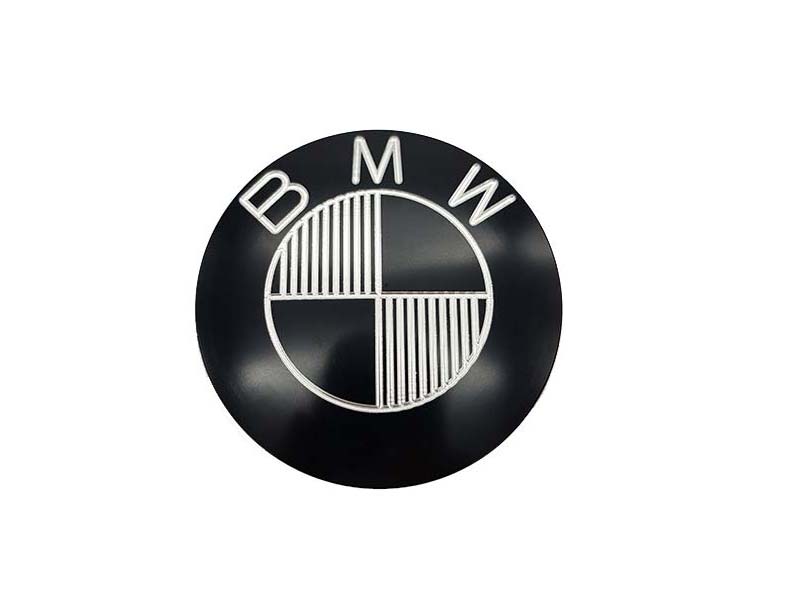 Badge de reservoir moto BMW. Blackpines.fr