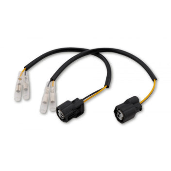 Brazoline. Kit branchement clignotants sur fils d'origine Kawasaki. Blackpines.fr