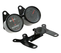 Kit mini compteur de vitesse moto plus compte tours. Blackpines.fr