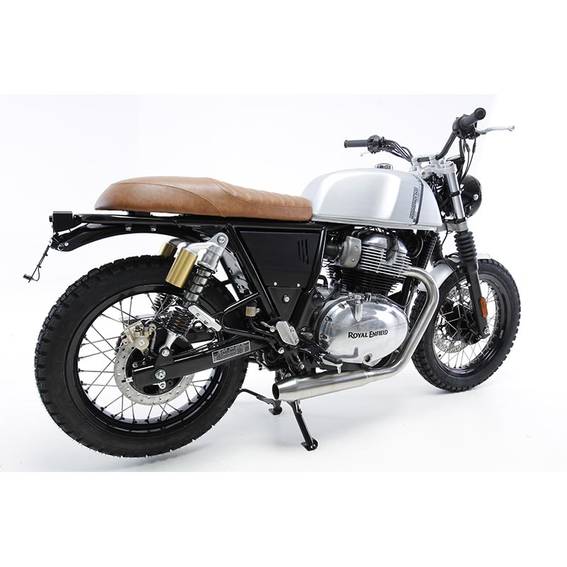 Kit scrambler Hedgehog Royal Enfield Interceptor ligne basse. Blackpines.fr