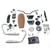 Kit scrambler Hedgehog Royal Enfield Interceptor ligne haute. Blackpines.fr