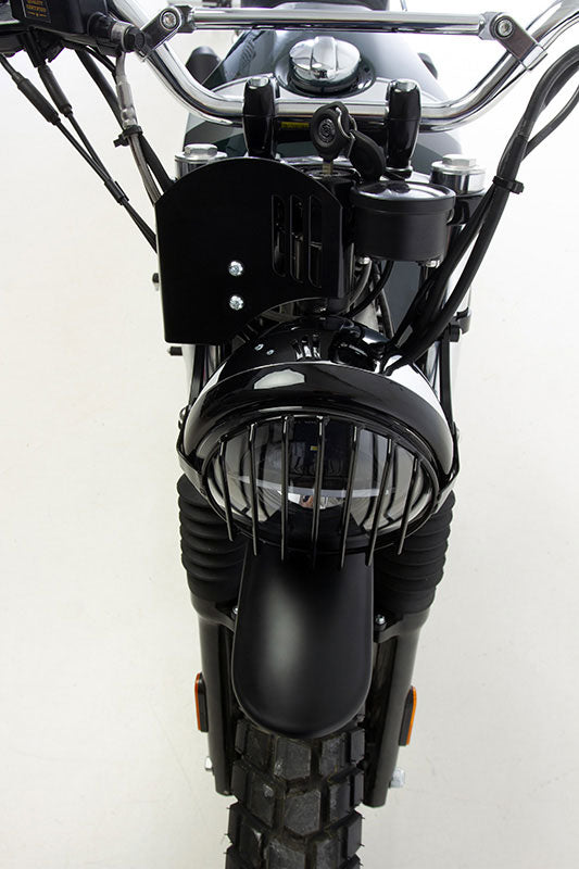 Kit Scrambler Hedgehog Motorcycles pour Royal Enfield Interceptor. Blackpines.fr