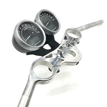 Kit alu tes de fourche V2 Le Motographe pour BMW R nineT Roadster. Blackpines.fr