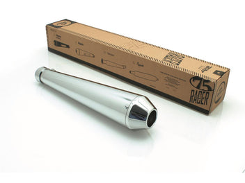 Silencieux Classique MEGATON Chrome ou Noir  blackpines.fr  blackpines.fr