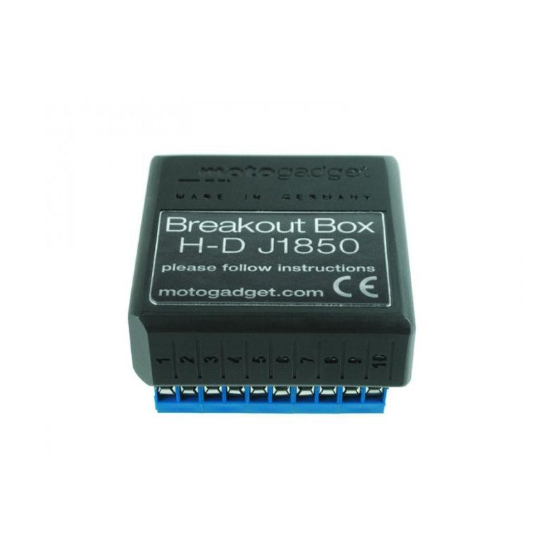 Boîtier Motogadget MSP BREAKOUT BOX H-D J1850-blackpines.fr