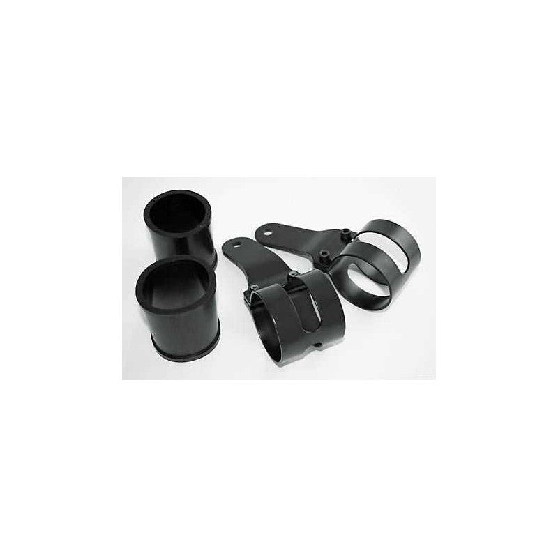 Pattes de phare collier Ø 53-57 mm Noir ou Chrome-blackpines.fr