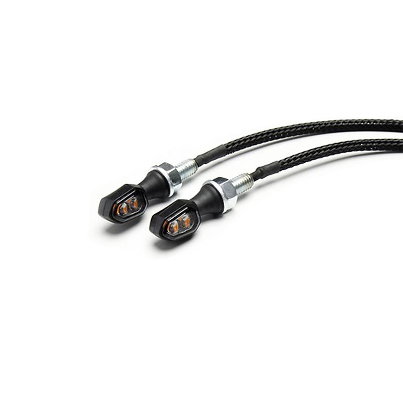 Clignotants moto mini LED homologues Hedgehog Motorcycles. Blackpines.fr