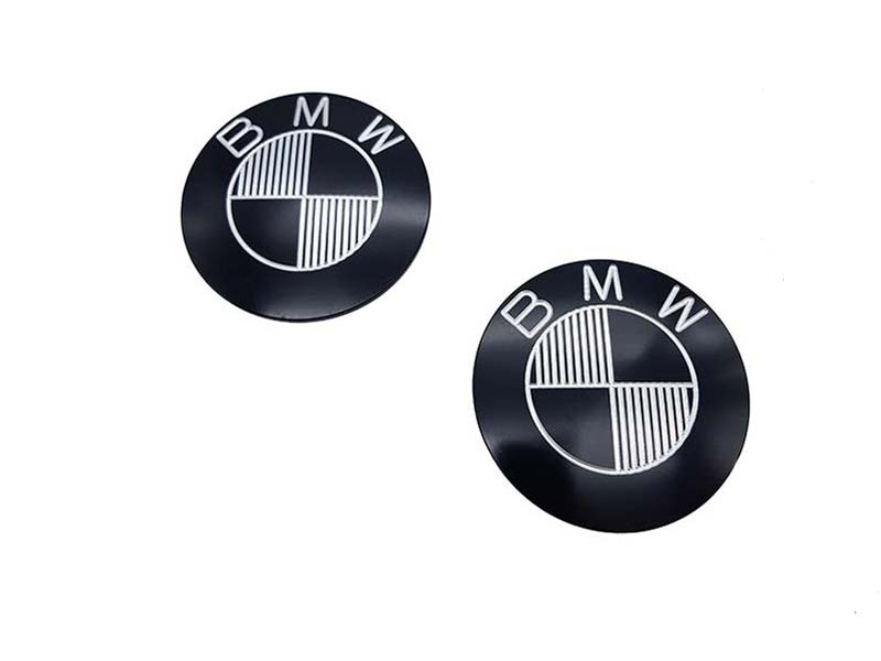 Badge de reservoir moto BMW. Blackpines.fr