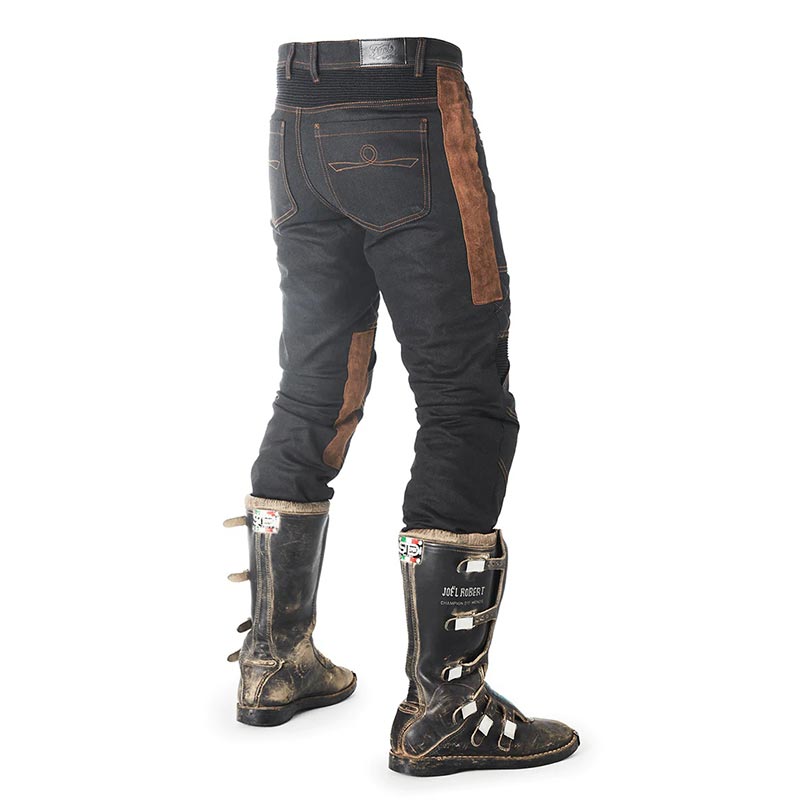 Pantalon moto Fuel Motorcycles Sergeant 2 cire. Blackpines.fr