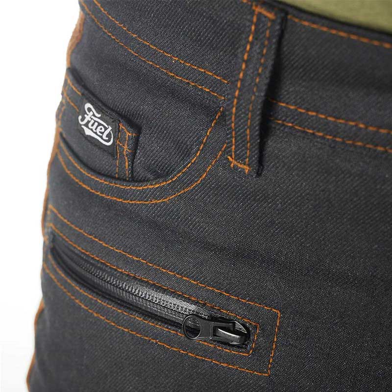 Pantalon moto Fuel Motorcycles Sergeant 2 cire. Blackpines.fr