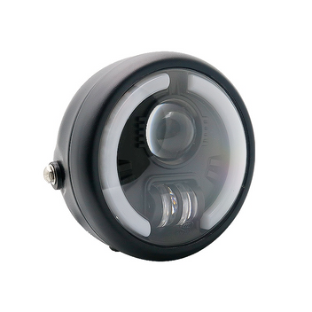Phare optique led moto avec clignotants  blackpines.fr  blackpines.fr