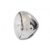 Phare avant moto Vintage Chrome ou Noir  blackpines.fr  blackpines.fr