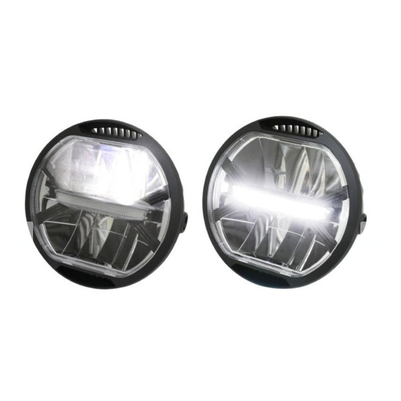 Phare optique KOSO LED "THUNDERBOLT"-blackpines.fr