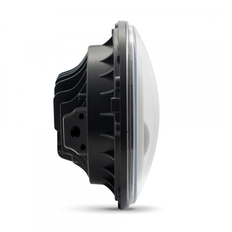 Phare LED DRAGON LIGHT 7 pouces Barracuda. Black