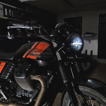 Phare avant avec optique full LED type 2  blackpines.fr  blackpines.fr