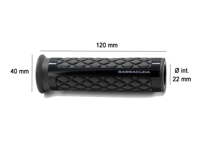Dimensions poignees moto Classic Barracuda. Blackpines.fr