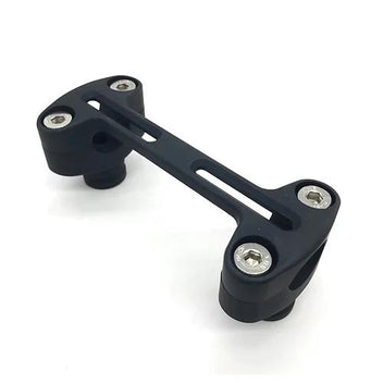 Pontets de guidon Le Motographe pour Interceptor 650. Blackpines.fr