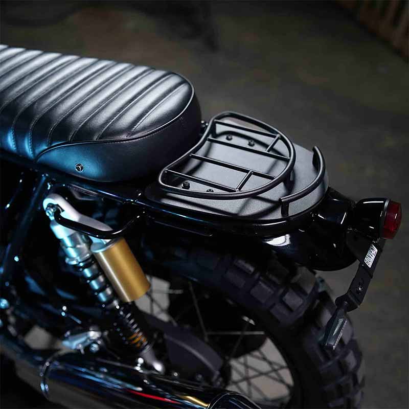 Porte-bagages Bonvent pour Interceptor et Continental GT. Blackpines.fr