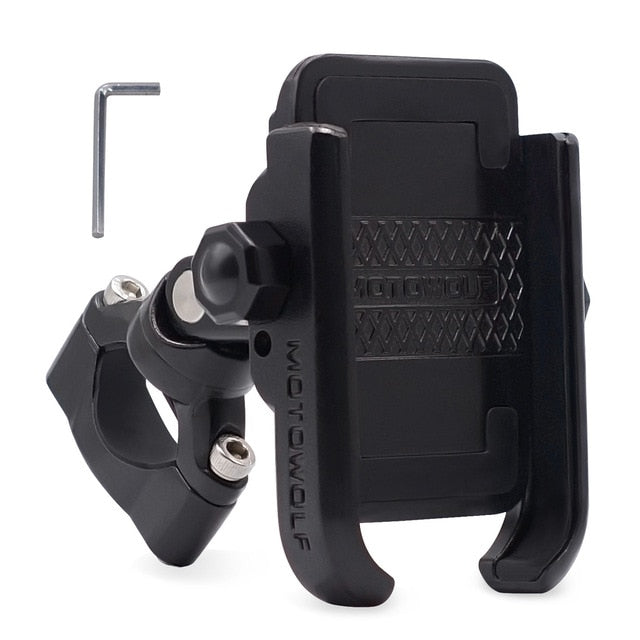 Support téléphone en Aluminium-blackpines.fr