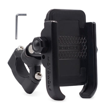 Support téléphone en Aluminium-blackpines.fr