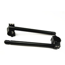 Bracelets demi-guidon Alu CNC Noir ou Chrome-blackpines.fr