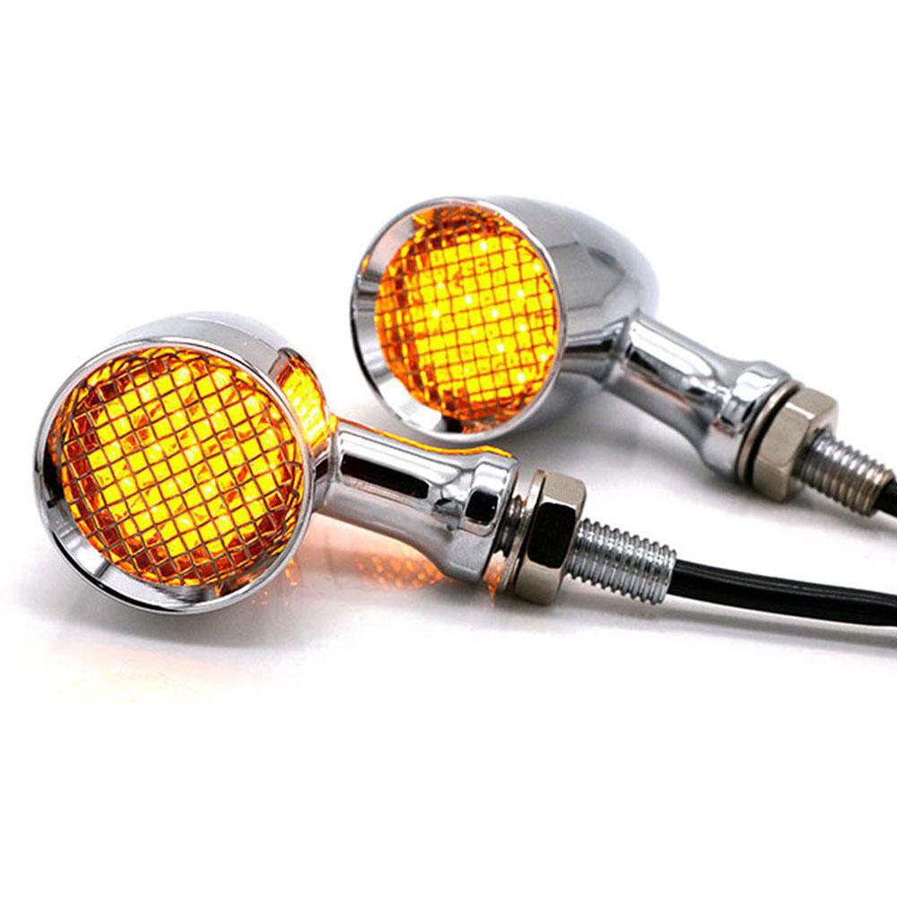 Clignotants led BULLET CAFE RACER NOIR ou CHROME-blackpines.fr