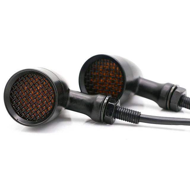 Clignotants led BULLET CAFE RACER NOIR ou CHROME-blackpines.fr