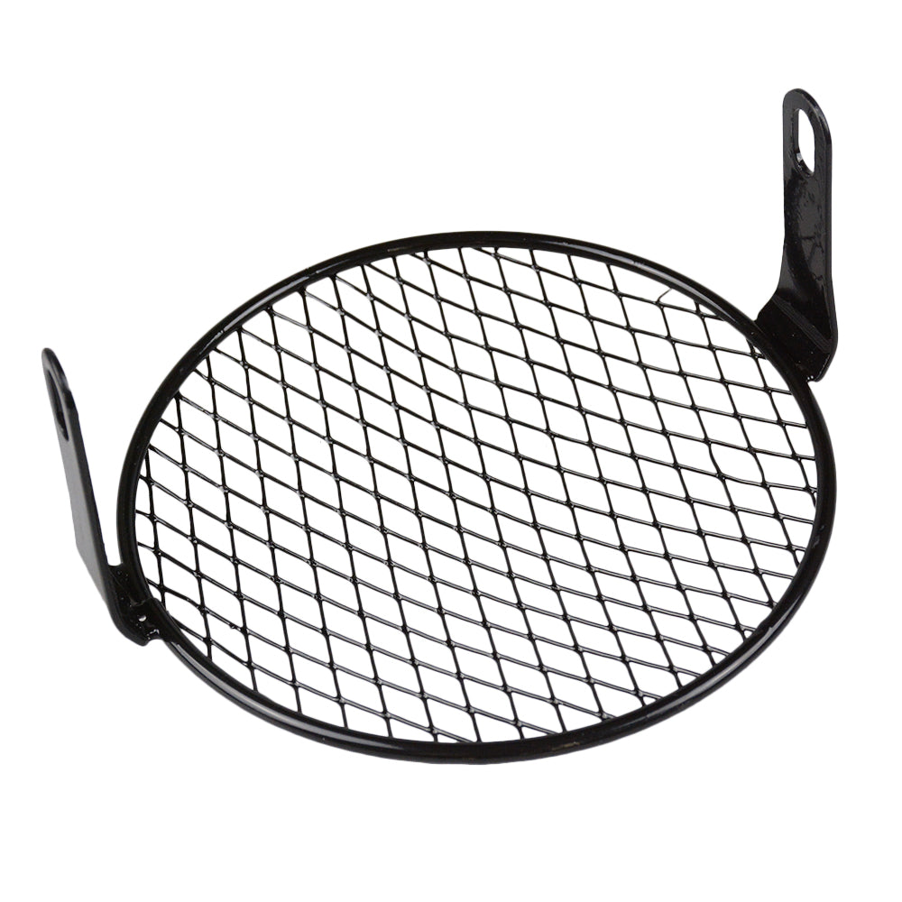 Phare avant LED CAFE RACER avec grille-blackpines.fr