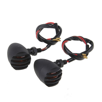 Clignotants CHOPPER Classique noir-blackpines.fr