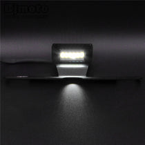Support de plaque avec éclairage Led-blackpines.fr