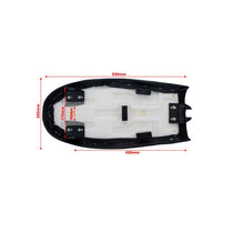 Selle caf&eacute; racer noire Barracuda  Europacc selle moto blackpines.fr