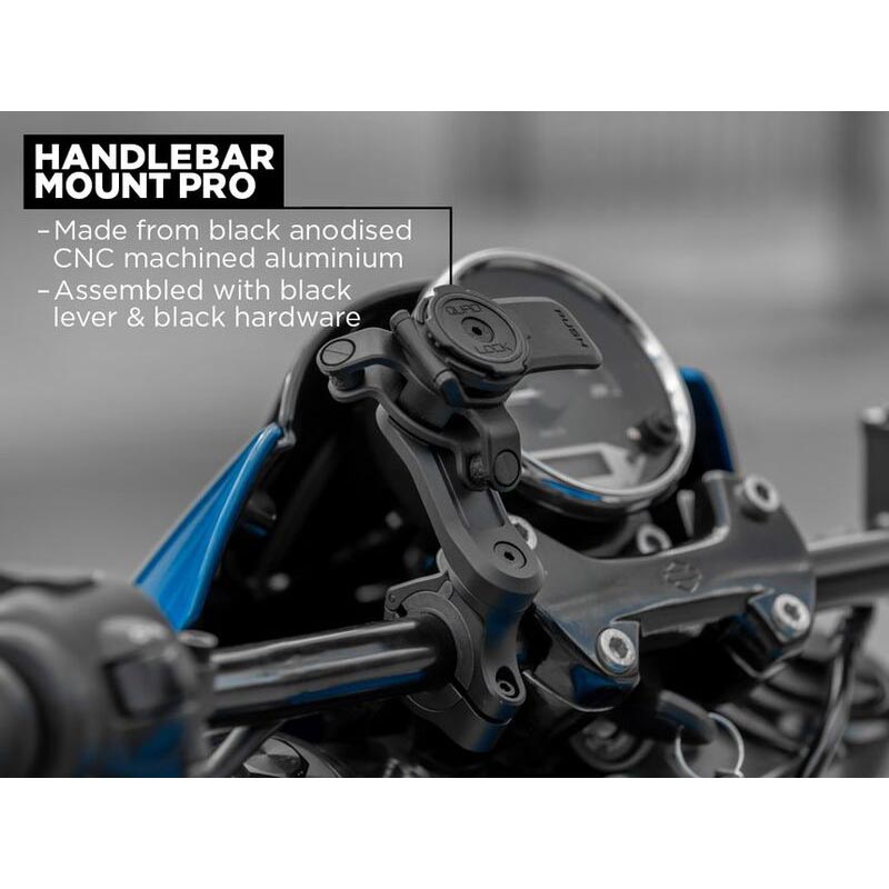 Support smartphone guidon Quad Lock Pro. Blackpines.fr