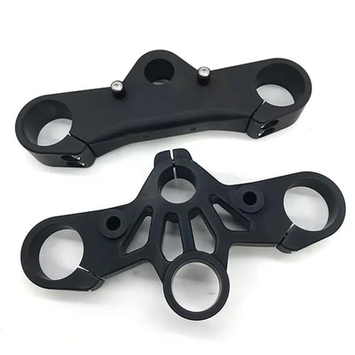 Tes de fourche Le Motographe pour Royal Enfield 650. Blackpines.fr