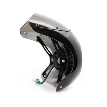 Tete de fourche avec phare Classic Screen Barracuda. Blackpines.fr