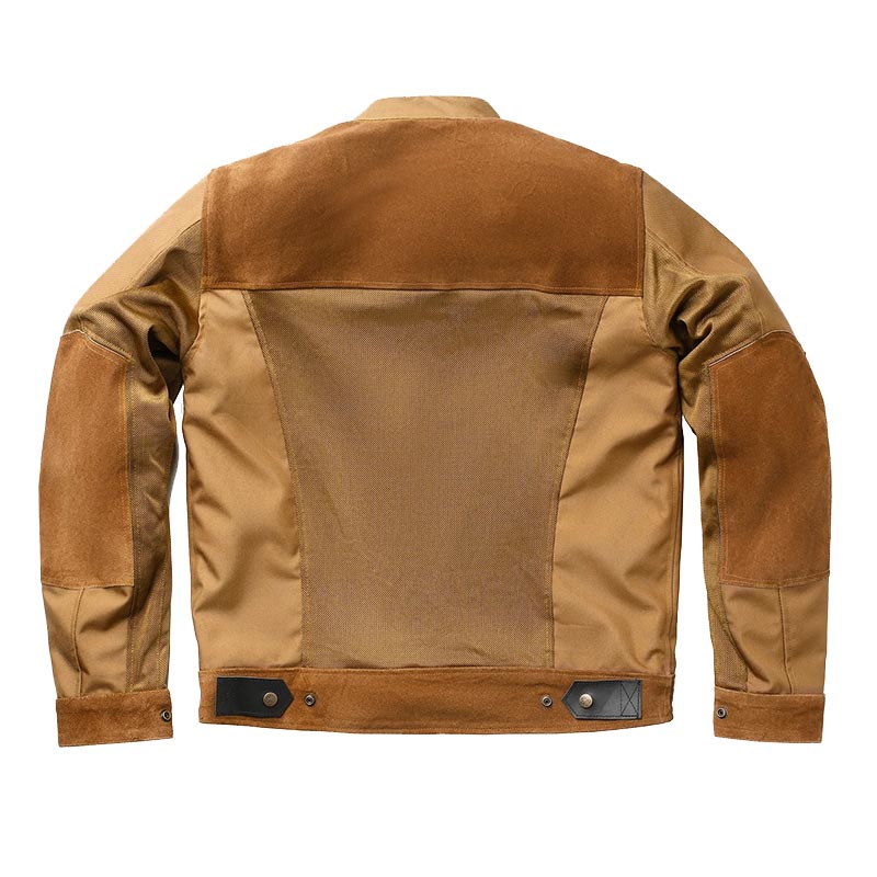Veste moto Arizona Tan de Fuel Motorcycles. Blackpines.fr